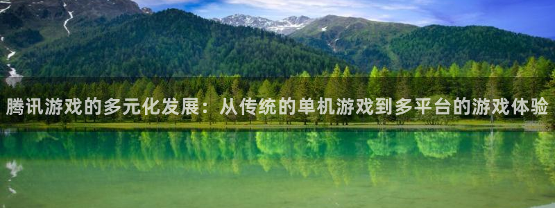 db电竞官网游戏怎么注册：腾讯游戏的多元化发展：从传统的单机游戏到多平台的游戏体验